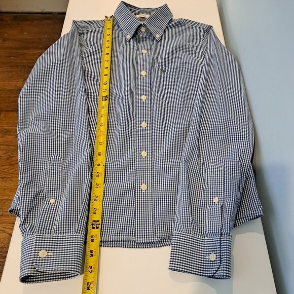 Abercrombie & Fitch Men's Small Long Sleeve Button Down Muscle Fit Plaid Shirt - Picture 13 of 15
